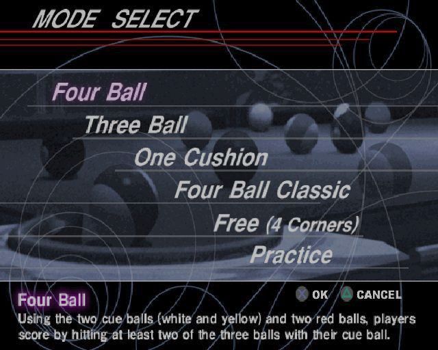 Real Pool screenshot 3 for Playstation 2